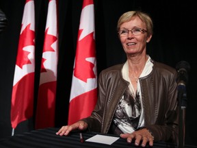 NDP Interim Leader Nycole Turmel speaks in Ottawa Friday Sept 9, 2011. (ANDRE FORGET/QMI AGENCY)