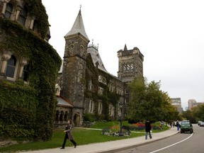 The University College building at the University of Toronto. (Michael Peake/Toronto Sun)