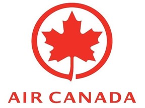 Air Canada logo 7 ways