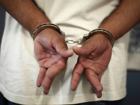 Handcuffs. QMI Agency file photo