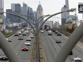 The Gardiner Expressway will be closed Saturday at 2 a.m. until Monday at 5 a.m., city officials said Thursday. (Sun file photo)