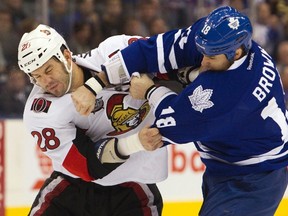 Join Ottawa Sun and Toronto Sun writers for a live blog during tonight's Senators-Maple Leafs game. See comments from our writers and others, add your own views and thoughts all while you are watching the game!