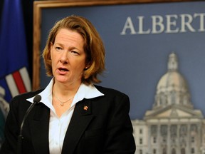 Former Alberta premier Alison Redford. (FILE PHOTO)