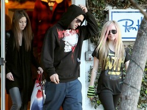 Brody Jenner and Avril Lavigne. (WENN.COM file photo)