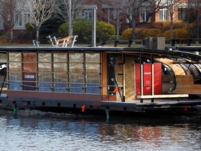 The NCC has spent $5.2 million on seven ice huts, like these pictured  on the Rideau Canal Tuesday November 15, 2011. Each of them is worth, $750,000. 
(DARREN BROWN/QMI AGENCY