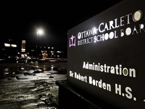 Headquarters of the Ottawa-Carleton District School Board on Greenbank Road in Ottawa. Thursday November 24,2011. (ERROL MCGIHON/THE OTTAWA SUN/QMI AGENCY).