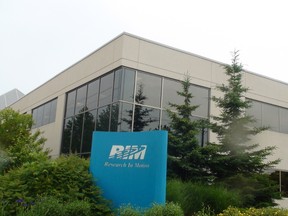 RIM headquarters in Waterloo. (QMI Agency files)