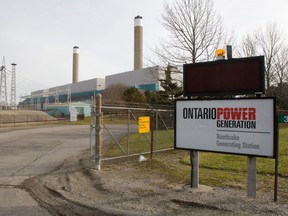 The OPG's Nanticoke Generating Station, about 130 km southwest of Toronto. (DAVE THOMAS/Toronto Sun)