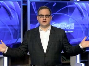 Ezra Levant hosts The Source on Sun News.