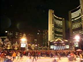 Toronto: Canada's largest city lights up on New Year's Eve with a special celebration at the downtown Nathan Phillips Square. Fireworks, a concert featuring some of Canada's most popular homegrown artists and a public countdown make this the hottest place to be in the Toronto-area come New Year's Eve. (Postmedia Network)