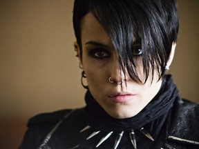 Noomi Rapace stars as Lisbeth Salander in the mystery thriller 'The Girl with the Dragon Tattoo.'