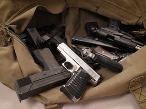 Ottawa police have seized as many legal firearms as street weapons this year. (Ottawa Sun file photo)