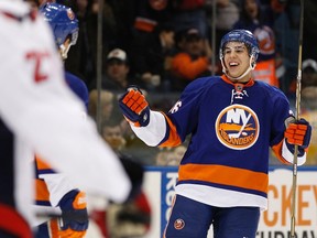 New York Islander Travis Hamonic: the pride of St. Malo. (REUTERS files)