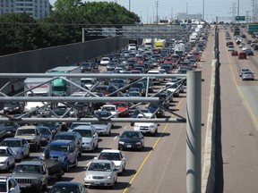 Columnist Mike Strobel has a few ideas to cure Toronto's gridlock problems. (Toronto Sun files)