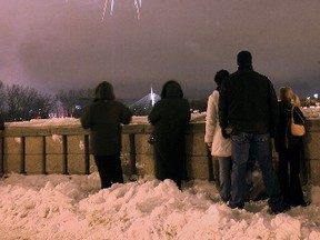 Fireworks at the Forks