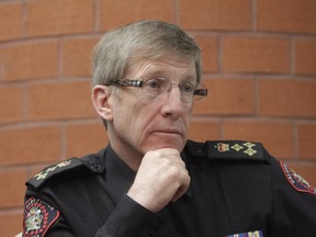 Calgary Police Service Chief Rick Hanson. FILE PHOTO