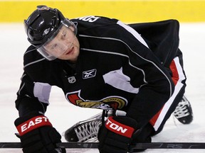 Sergei Gonchar is back in the Senators the lineup for Monday, Jan. 2, 2012 game against the New Jersey Devils. (DARREN BROWN/OTTAWA SUN FILE PHOTO)