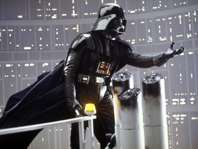 Bob Anderson played Darth Vader during the swordfight scenes in The Empire Strikes Back. (File photo)