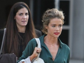 Denise Richards spotted outside the Westside Media Centre after appearing on the 'Chelsea Lately' show in Los Angeles, California, Nov. 15, 2011. (Michael Wright/WENN.COM)