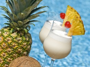 Enjoy a Pina Colada in the sunny south. (Shutterstock)