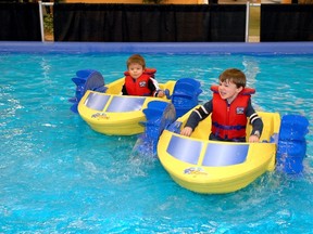Kids can paddle around at the Toronto International Boat Show. (Handout)