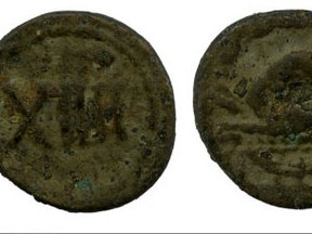 Experts believe this coin was a token for use in Roman brothels. (Supplied)