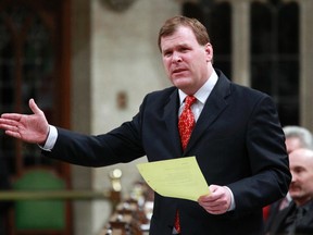 Foreign Minister John Baird speaks during Question Period in the House of Commons on Parliament Hill, November 25, 2011. (REUTERS/Chris Wattie)