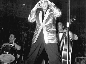 Elvis Presley performed at the Ottawa Auditorium on April 3, 1957. City of Ottawa archives/Andrews Newton collection
