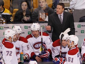 Canadiens head coach Randy Cunneyworth has generated controversy for his lack of French speaking skills. (JESSICA RINALDI/Reuters)