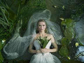 Kirsten Dunst stars in the film Melancholia.