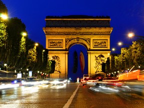 The Arc de Triomphe in Paris, France. (Shutterstock)