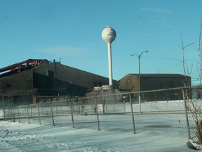 A minor explosion rattled the Gerdau Ameristeel plant in Selkirk, Manitoba on Jan. 12, 2012. One man, a contractor, was injuured. (ROSS ROMANIUK/Winnipeg Sun)