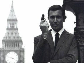 George Lazenby as James Bond. QMI Agency file photo