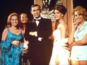 Sean Connery as James Bond in Thunderball, along with a bevy of "Bond girls". (Submitted photo)