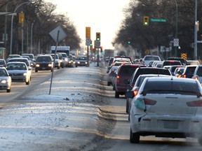 On Monday, Jan. 16, 2012, Winnipeg city council’s infrastructure and public works committee approved a plan to widen Kenaston Boulevard by one extra lane in each direction from Taylor Avenue all the way to Ness Avenue, including an expansion of the St. James Bridges. The project is expected to cost at least $130 million. (Jason Halstead, Winnipeg Sun)