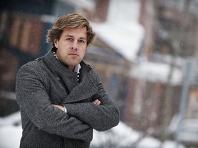 Alexandre Morin is involved with an Ottawa area start -up company that will have a national database for homes with information on former drug labs and grow-ops. Tuesday January 17,2012. (ERROL MCGIHON/THE OTTAWA SUN/QMI AGENCY).