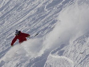 Skiing at Banff's Sunshine Village. (Al Charest/QMI Agency)