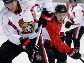 Senators prospect Jean-Gabriel Pageau hasn't missed a beat since being traded from the Olympiques to the Chicoutimi Sagueneens. (Darren Brown, Ottawa Sun file photo)