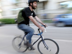 Cyclists in the south end of the city will soon have buffered bike lanes to enjoy on Pembina Highway. Construction begins on Monday. (QMI AGENCY FILES)