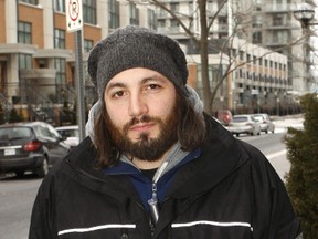 Adam Nobody, 28, is glad the five officers involved in his controversial arrest at Queen's Park during the G20 protest have finally been named. (Chris Doucett/QMI Agency)