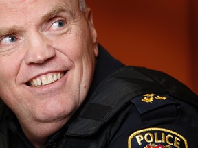 Ottawa Police Chief Vern White during a editorial board meeting at the Ottawa Sun on Friday, Jan. 20,  2012.  (TONY CALDWELL/OTTAWA SUN)