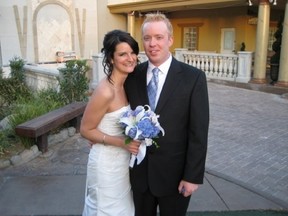 Sheila Nabb is pictured with her husband Andrew in this Facebook photo. (Courtesy of Facebook)