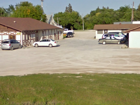 Two employees of the Sharptail Motor Inn in Ashern have been charged in connection with a theft there last month. (Google Maps)