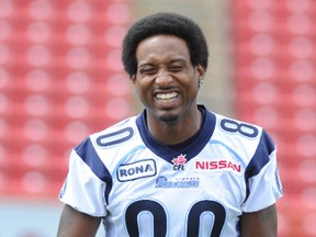 Jeremaine Copeland announced his retirement from the Argos Wednesday. He's joining the Ticats organization as positional coach. (QMI files)