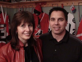 Karen and Parri Ceci play a big role in the hockey decision of their son Cody. (Aedan Helmer, Ottawa Sun)