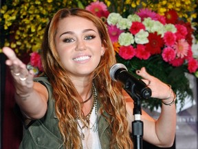 Miley Cyrus (Reuters file photo)