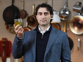 Vaughan entrepreneur Luciano Volpe continues to explore the wonderful world of olive oil. He's working with chef Massimo Bruno creating recipes that reflect all the ancient traditions of this most sought after kitchen addition (Dave Abel/Toronto Sun/QMI).