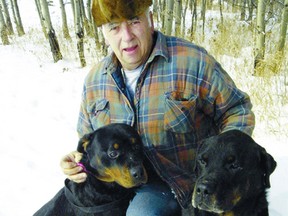 Richard Pinder, who operates a rescue shelter, says he has a legal contract with people who adopt dogs from him stating that he remains a co-owner of the animals. (Winnipeg Sun files)