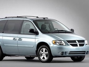 A file photo shows a silver Dodge Caravan, which resembles the van the girl says she was assaulted in.