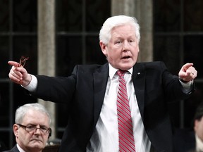 Interim Liberal leader Bob Rae speaks during Question Period in the House of Commons on Parliament Hill in Ottawa January 30, 2012. (REUTERS/Chris Wattie)